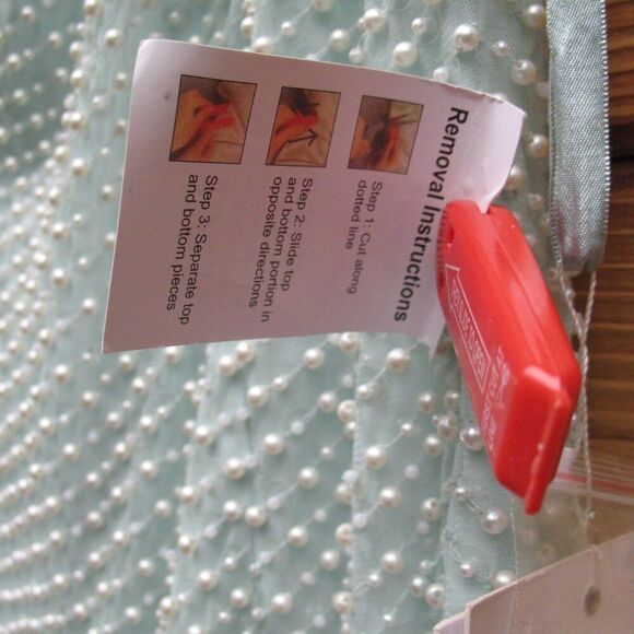 MAC DUGGAL  Blue One Shoulder Asymmetrical Hem Dress - Picture 10 of 14